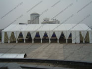 Large French Windows Outdoor Exhibition Canopy Tent PVC Fabric 18 x 33m Aluminum Frame