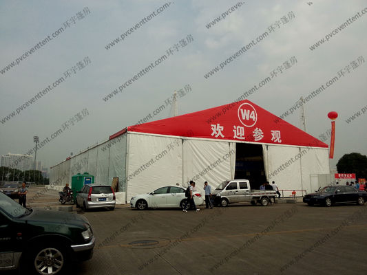 Fire Prevention Art Show Tents 25 x 90m Colorful Cover Automatic With Rolling Shutter